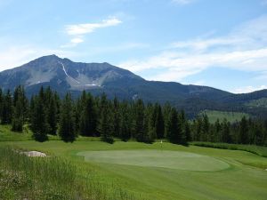 Moonlight Basin 6th Green